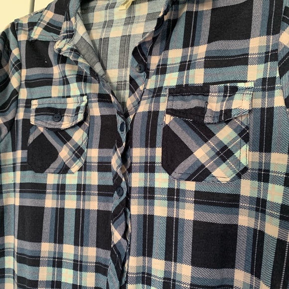 Plaid Button-Up - Picture 2 of 5